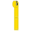 Linerless B-7643 cable tags for M611 & M610, Yellow, 15,00 mm (W) x 75,00 mm (H), 50 Piece / Roll